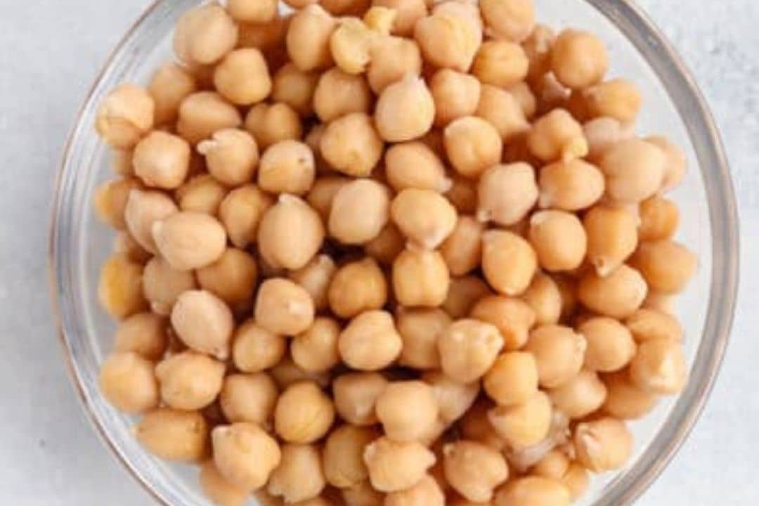 Steamed Chick Peas