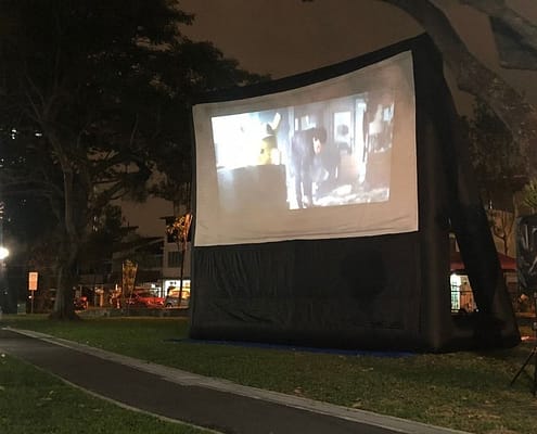 Outdoor Movie Screening Rental